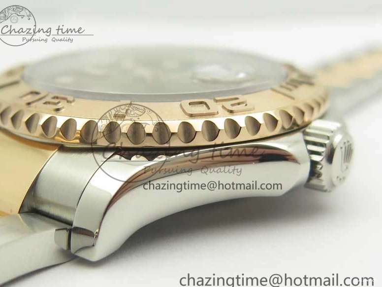 SS A2836 Dial Brown VRF Bracelet Best on SS RG 1:1 Yacht-Master 116621 Edition 0126